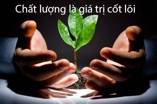 Chất lượng là giá trị cốt lõi