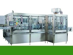 Dây chuyền sản xuất chiết rót vào chai, lọ