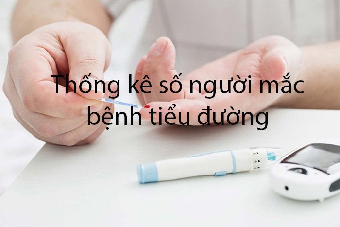 Thống kê số người mắc bệnh tiểu đường
