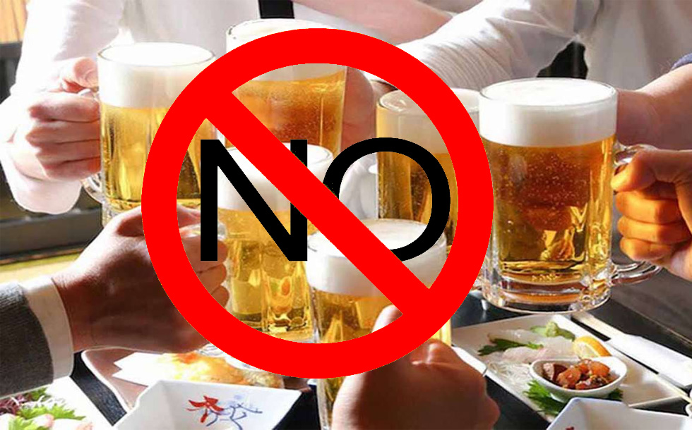 Hạn chế uống rượu bia