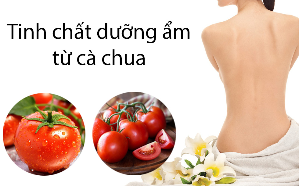 Tinh chất dưỡng ẩm từ cà chua