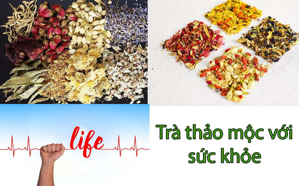 Công dụng trà thảo dược đối với sức khỏe