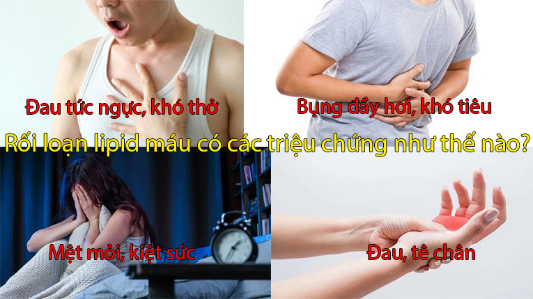 Rối loạn lipid máu có các triệu chứng như thế nào?