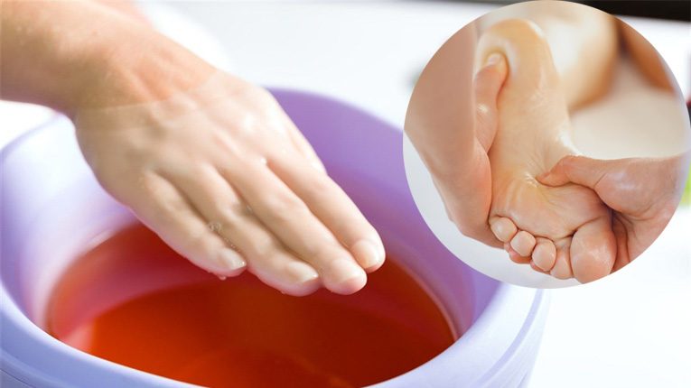 Parafin trong ứng dụng làm đẹp