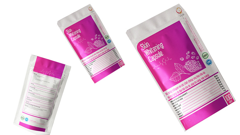 Viên uống trắng da collagen