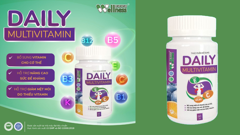 Thực phẩm bổ sung vitamin tổng hợp DaiLy MULTIVITAMIN