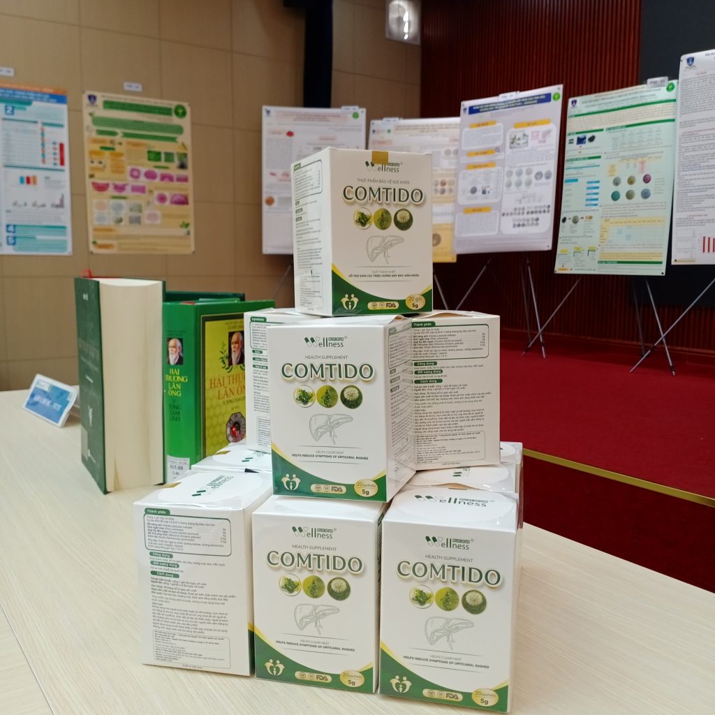 Trà tiêu độc Comtido - Sản phẩm chuyển giao công nghệ Life Gift và ĐHNguyễn Tất Thành
