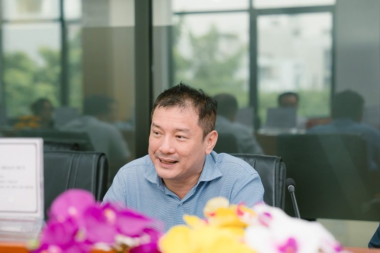 PGS.TS Ngô Thanh An - Trưởng khoa Công nghệ hóa học phát biểu