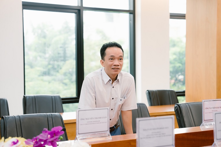 Ông Nguyễn Hải Triều - Phó Giám Đốc nhà máy Life Gift phát biểu tại buổi kí kết