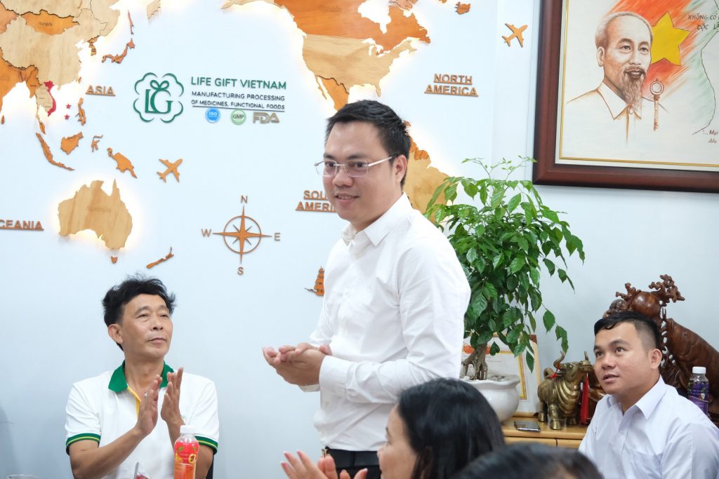 Ông Trần Viết Thanh - Giám đốc Công ty TNHH Sản Xuất Đầu Tư Life Gift Việt Nam